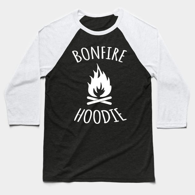 Bonfire Hoodie Baseball T-Shirt by Kyandii